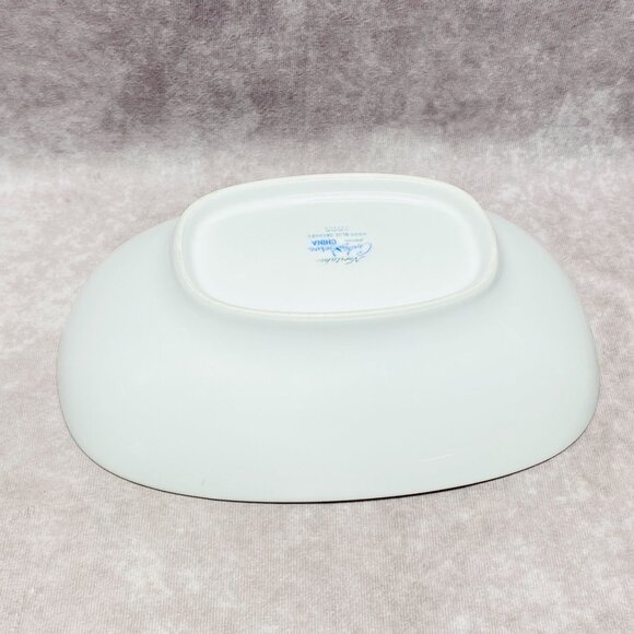 Noritake Cook N Serve Blue Orchard 10" Vegetable Bowl China 6695 - Picture 7 of 10